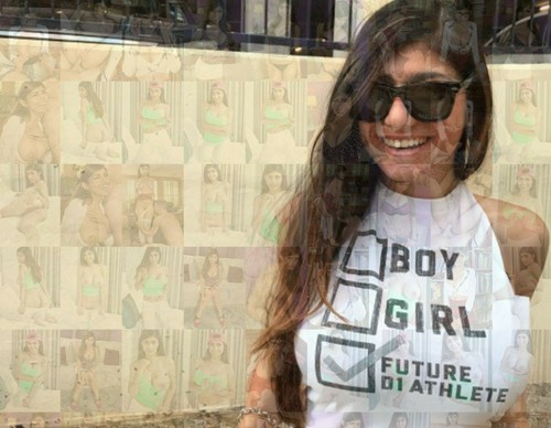 Mia khalifa photo mosaic - mia,